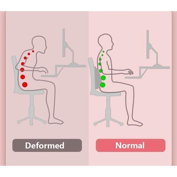 Back And Neck Stretcher Refresh Sciatica Pain Relief Pillow Back Stretcher pink - Picture 4 of 8